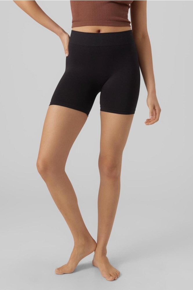 VMJACKIE SEAMLESS MINI SHORTS GA NO 10285272 Black